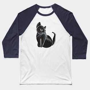 Bibi the black cat Baseball T-Shirt